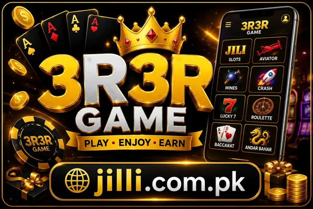 3R3R Game home page image