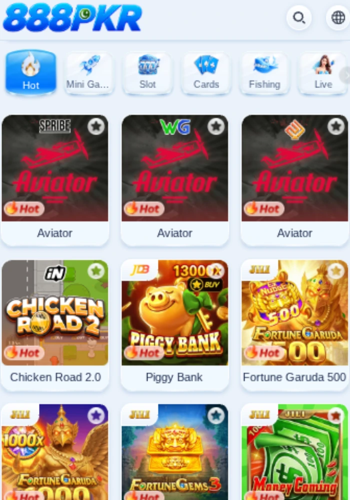 888PKR Game