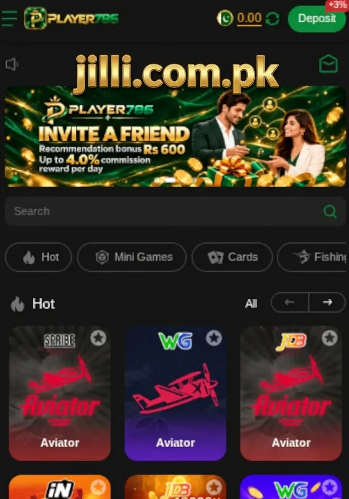 Player786 Game Home image