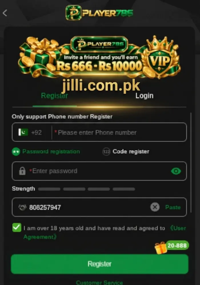 Player786 Game